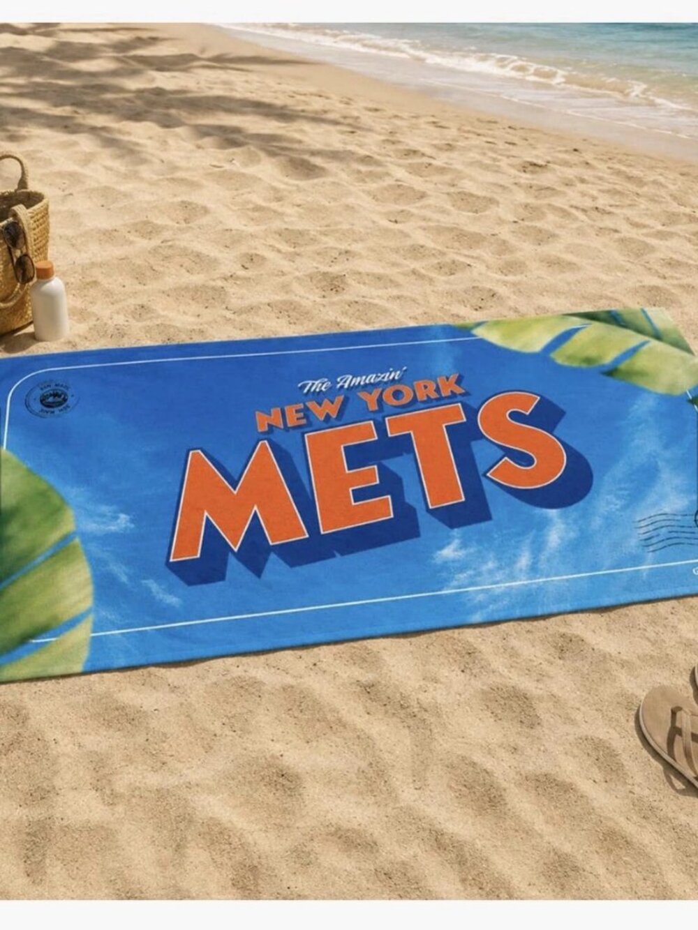 New York Mets Beach Towel - Citifield SGA 7/7/26 - NEW in Bag, Unopened promo